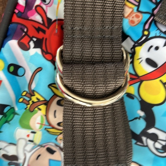 TOKIDOKI x LE SPORT SAC CELEBRAZIONE CAREZZA 2009 NYLON HIP BELT BAG FANNY PACK - Picture 3 of 5